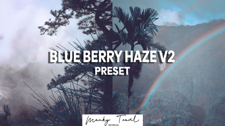 BLUE BERRY HAZE PRESET LIGHTROOM DNG XMP