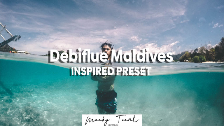 Debiflue Maldives INSPIRED LIGHTROOM PRESETS
