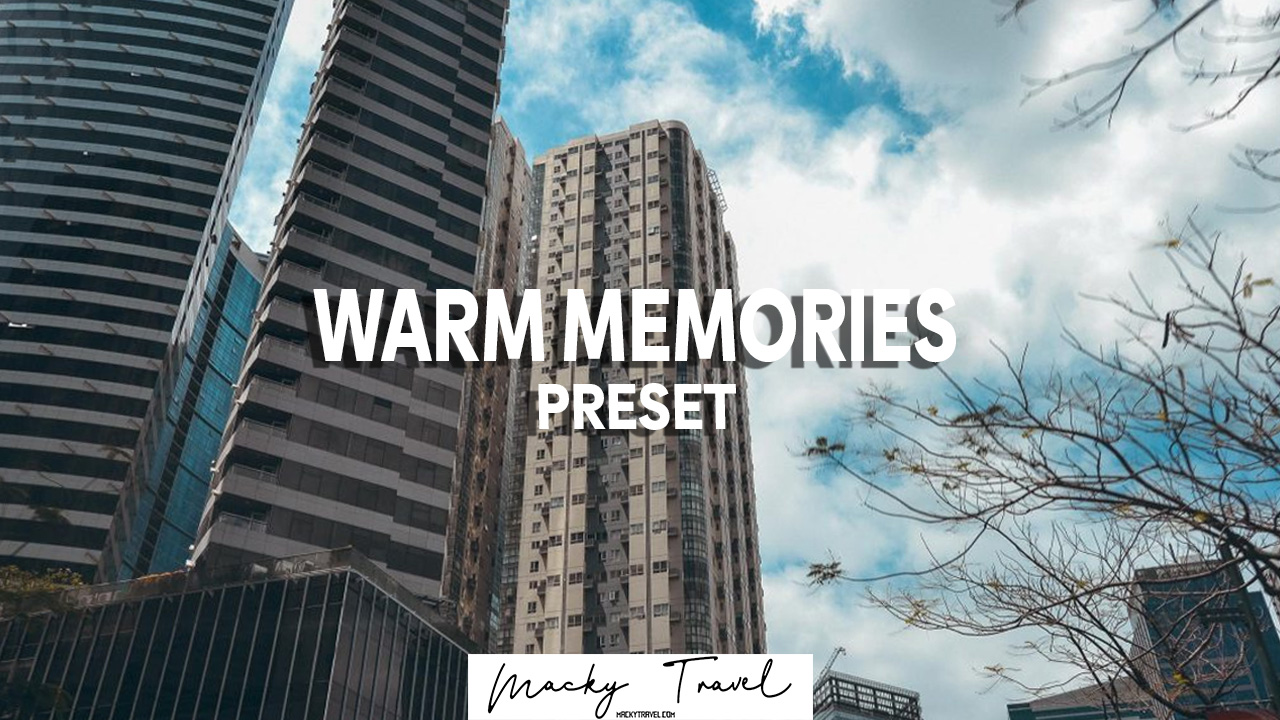 free dng warm memories lightroom mobile persets