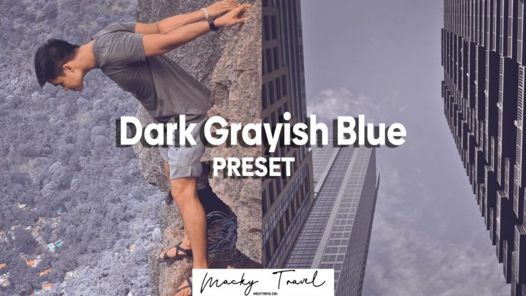dark grayish blue lightroom mobile presets dng