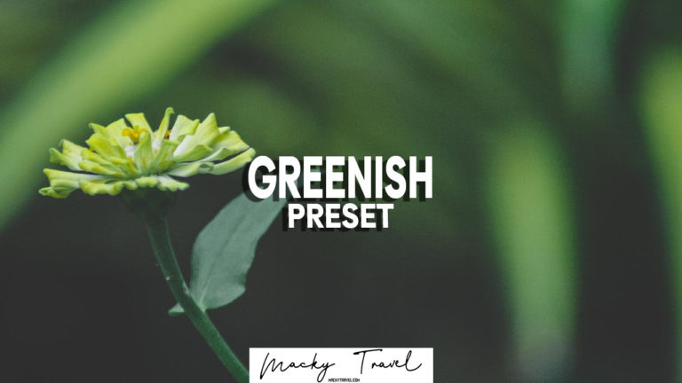 greenish lightroom presets