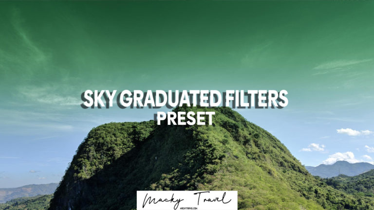 sky graduated filters lightroom presets