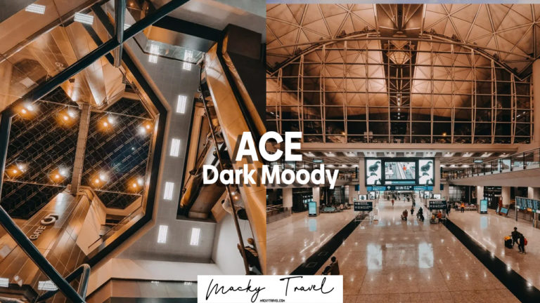 ace dark moody lightroom preset