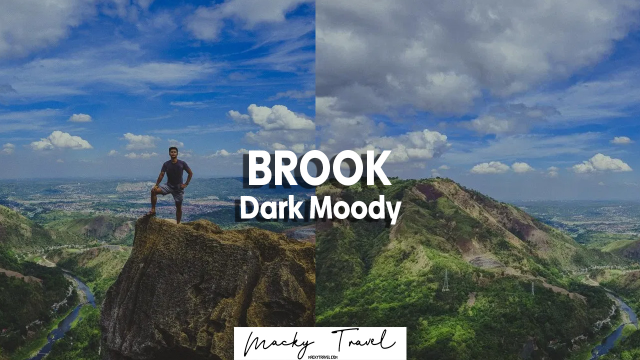 brook dark moody lightroom preset