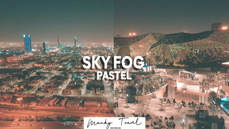 sky fog pastel lightroom preset
