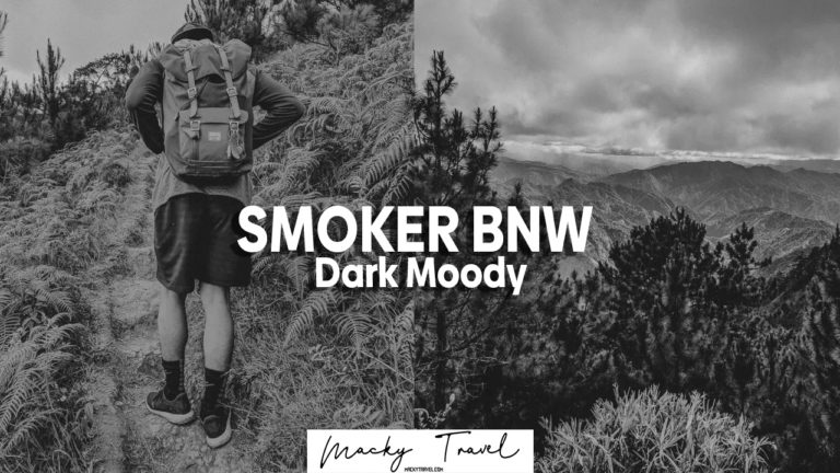 smoker bnw dark moody lightroom preset