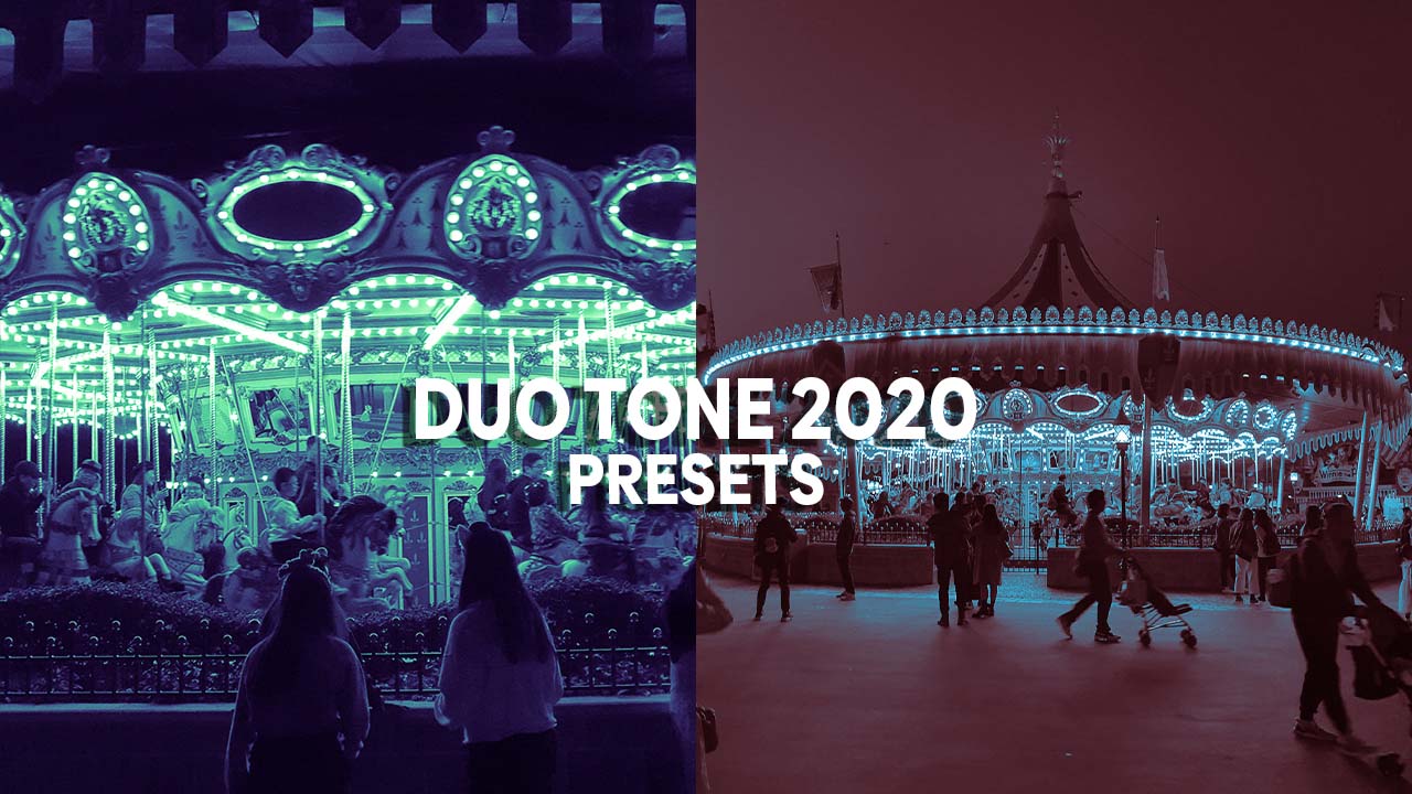 duo tone 2020 lightroom presets LUTs